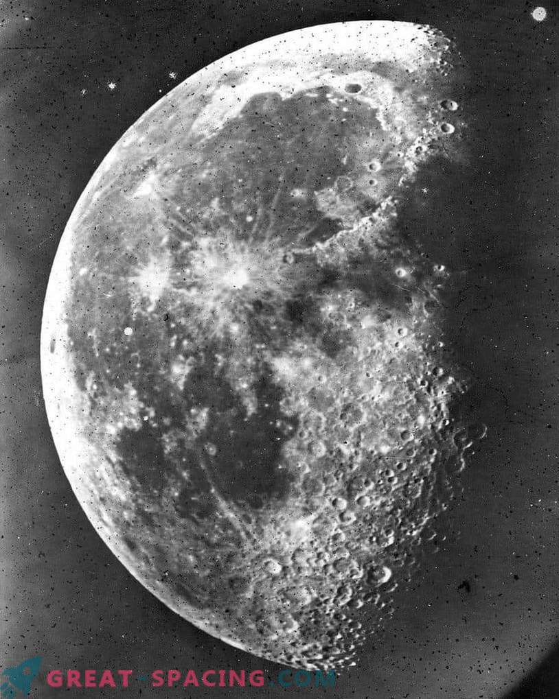 Cuando apareció la primera foto de la luna