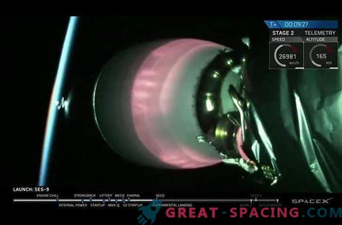 SpaceX hizo el quinto intento de aterrizar un misil Falcon-9