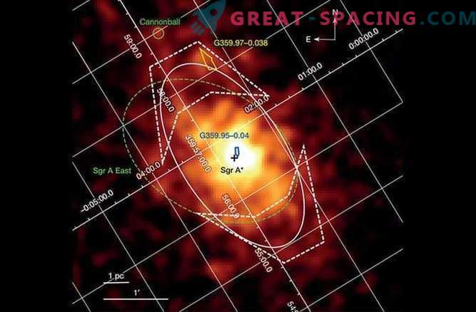 Los astrónomos han descubierto un enorme cementerio de estrellas alrededor de un agujero negro