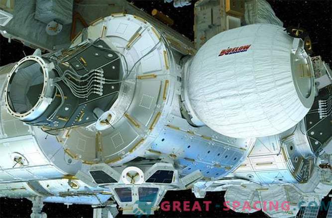 La estación espacial está lista para probar una casa inflable