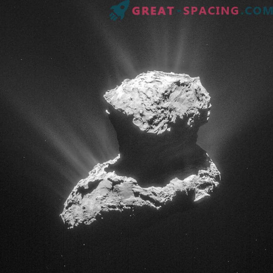 Rosetta continúa estudiando el cometa 67P / Churyumov-Gerasimenko