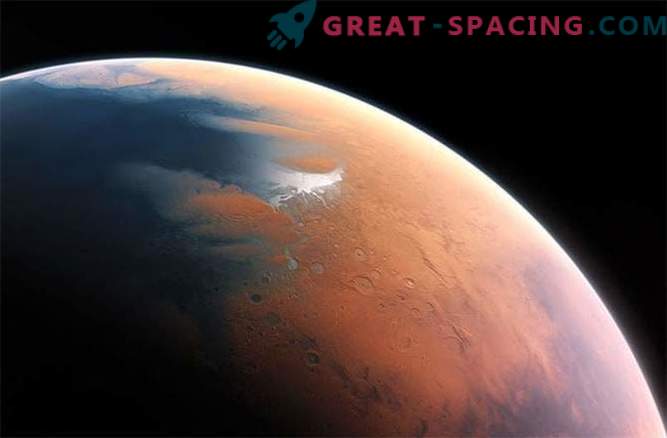 En la antigüedad, un enorme océano de la superficie de Marte se evaporó en el espacio