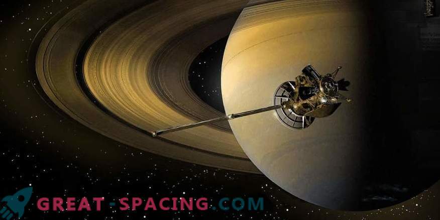 El aparato Cassini se quemó en los cielos de Saturno