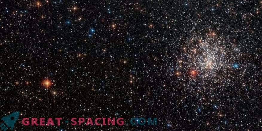 Fotos del cosmos: un ojo rojo brillante de un cúmulo globular