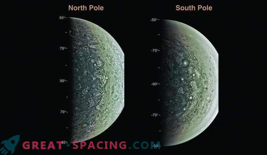Juno proporciona la primera información sobre Júpiter