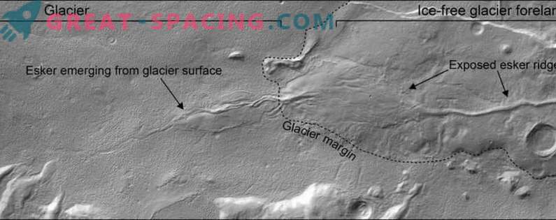 Marte encontró rastros de flujos de agua recientes