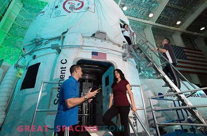 Когато НАСА симулира пространство за обучение на астронавти: снимка