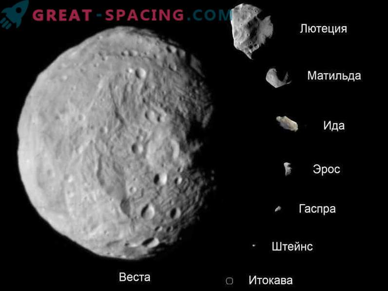 Vesta es el asteroide más grande y brillante del Sistema Solar