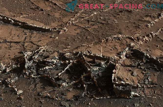 Estudios de las antiguas aguas de Marte por el rover Curiosity: foto