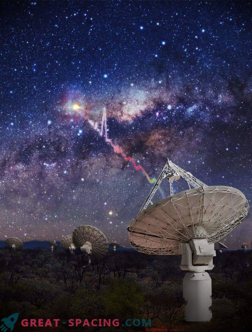 El telescopio australiano casi duplica el número de explosiones de radio rápidas y misteriosas