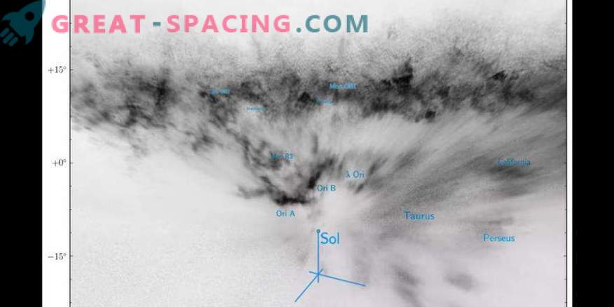 Video del polvo cósmico de la Vía Láctea en 3D