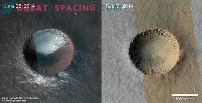 Una inspección detallada de la nave detectó cambios en Marte