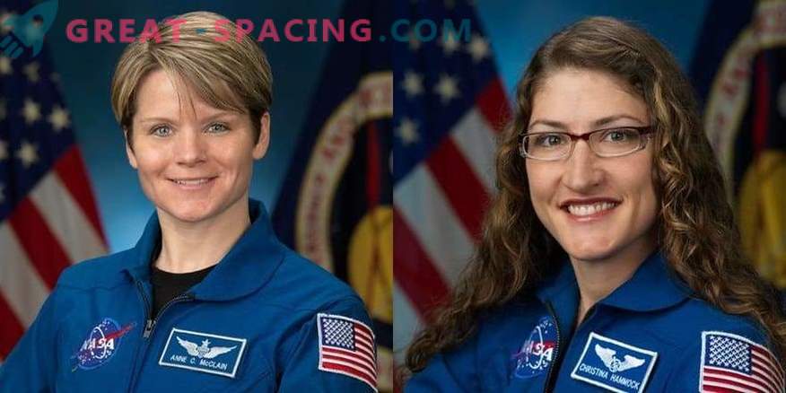 Por primera vez, dos mujeres irán al espacio exterior