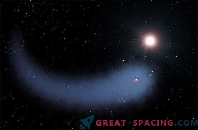 Los científicos han descubierto un planeta caliente con una cola de cometa gigante