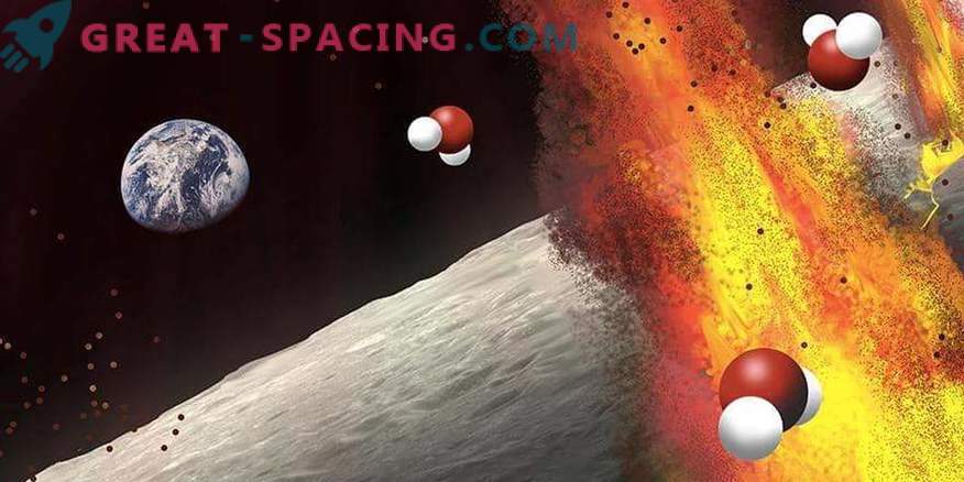 Nueva evidencia de agua en el interior lunar