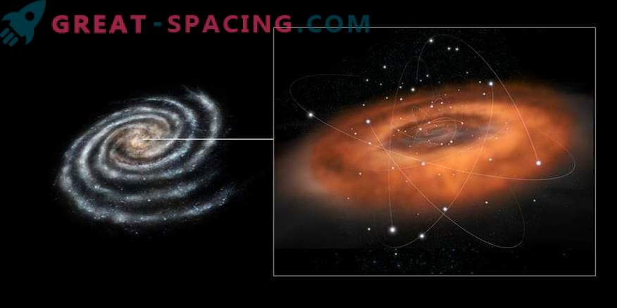 Objetos misteriosos cerca del agujero negro supermasivo de la Vía Láctea