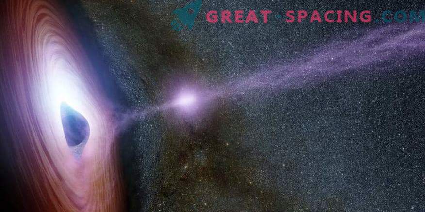 Señales luminosas acompañan colisiones de agujeros negros supermasivos