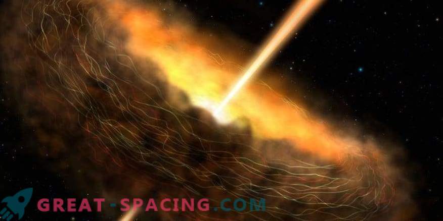Los campos magnéticos revelan los secretos de los agujeros negros