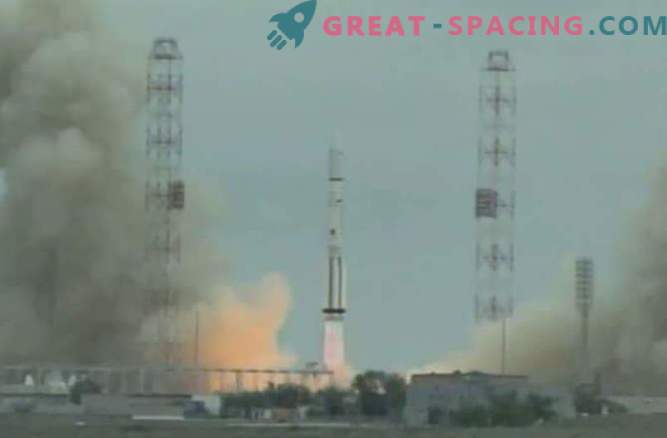 Ryska protonraket misslyckades under satellitstart