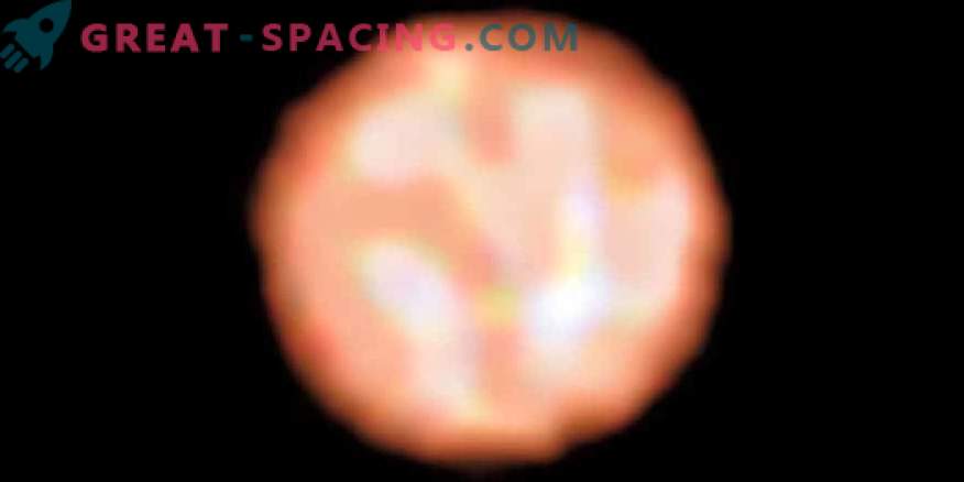 Primeras imágenes detalladas de la superficie de una estrella gigante