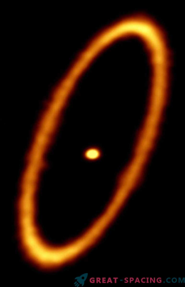 Los planetas son capaces de formarse en anillos estrechos de sistemas alienígenas