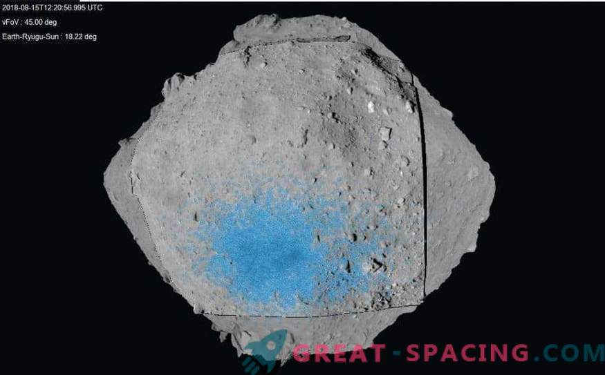 El tren de aterrizaje japonés MASCOT tocó la superficie del asteroide Ryugu