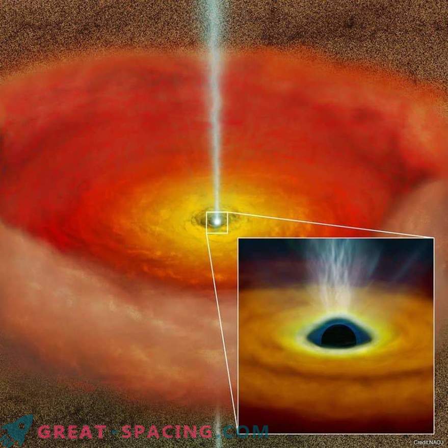 ¿La rotación de los agujeros negros genera chorros de alta velocidad?