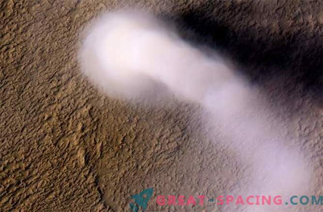 Los vórtices de polvo marcianos pueden detectarse utilizando datos sísmicos