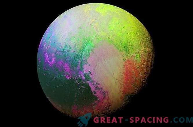 Los científicos presentaron Pluto psicodélico