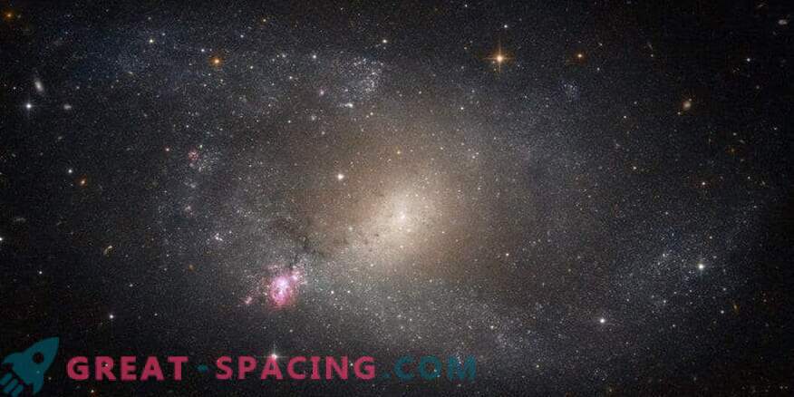 Destellos de estrella en NGC 5398