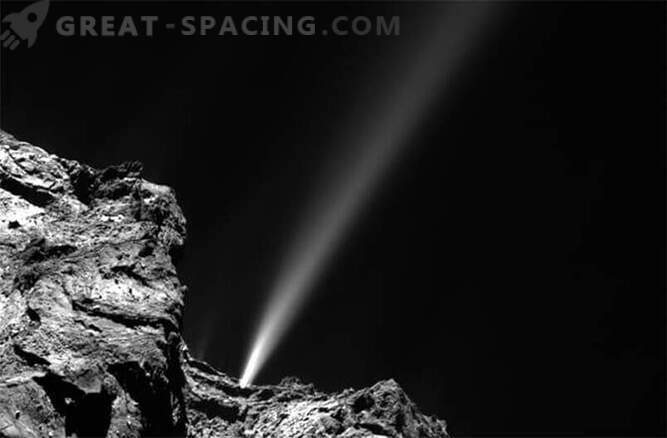 El cometa Rosetta ha lanzado el avión más brillante hoy.
